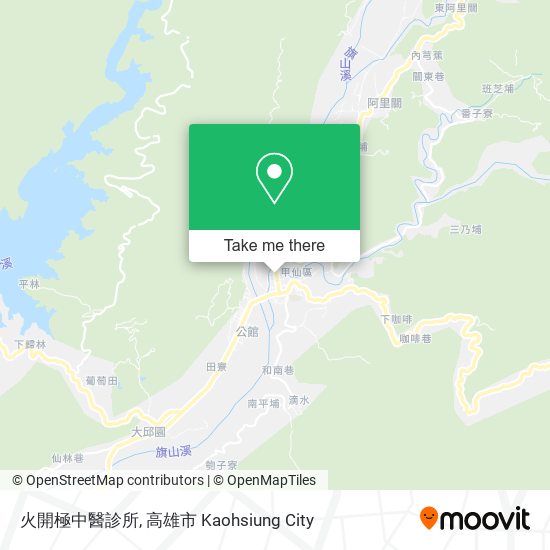 火開極中醫診所 map