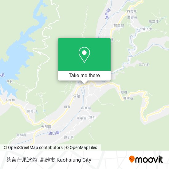 茶言芒果冰館 map