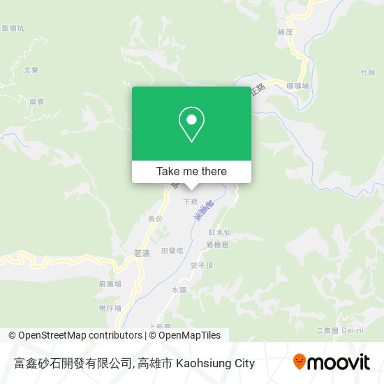 富鑫砂石開發有限公司 map