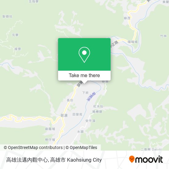 高雄法邁內觀中心地圖