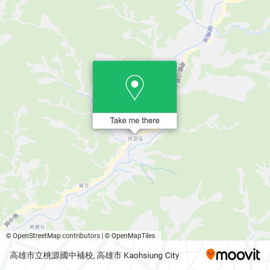 高雄市立桃源國中補校 map