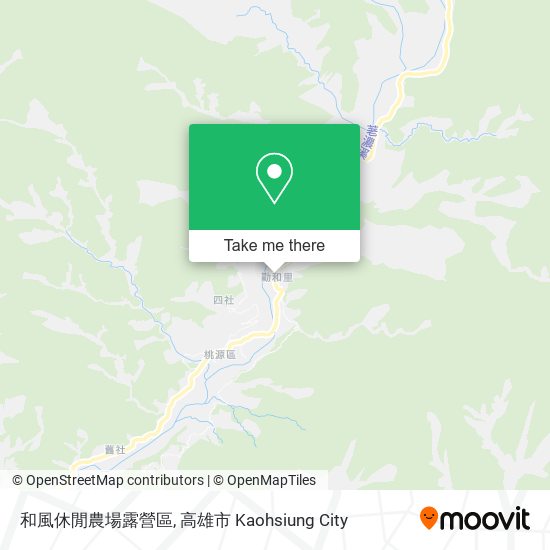 和風休閒農場露營區 map