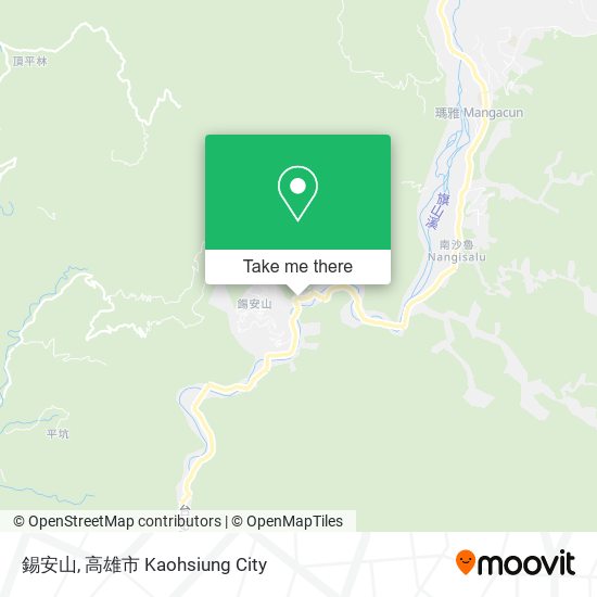 錫安山 map