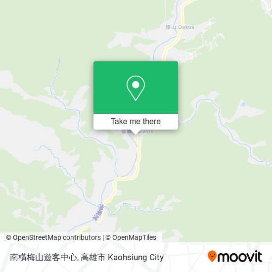 南橫梅山遊客中心 map