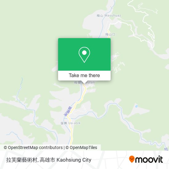拉芙蘭藝術村 map