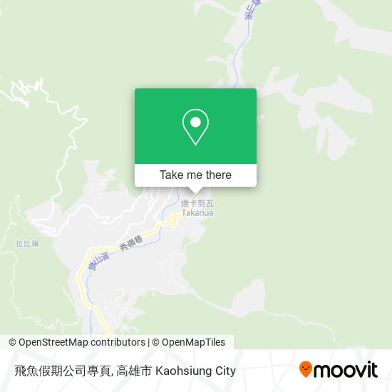 飛魚假期公司專頁地圖