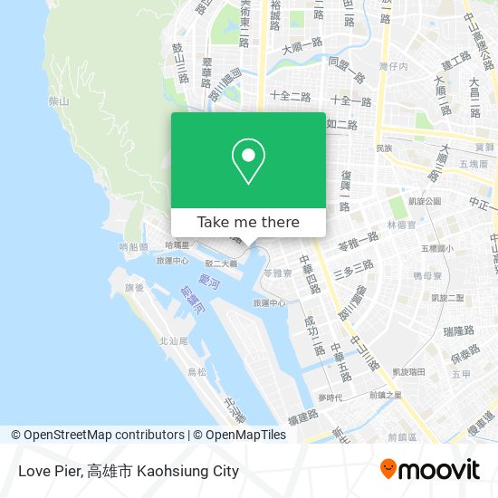 Love Pier map