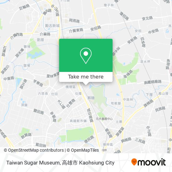 Taiwan Sugar Museum地圖