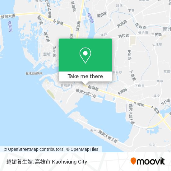 越媚養生館 map