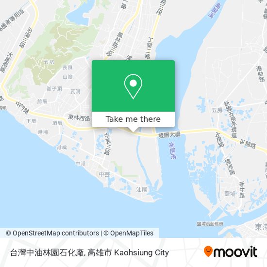 台灣中油林園石化廠 map
