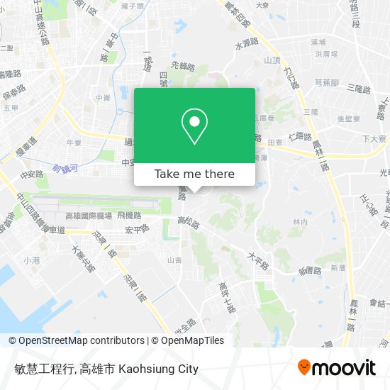 敏慧工程行 map