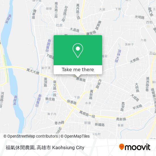 福氣休閒農園 map