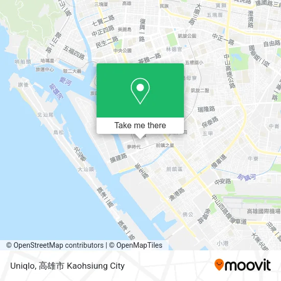 Uniqlo map