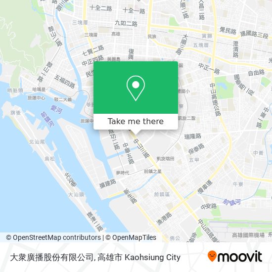 大衆廣播股份有限公司地圖