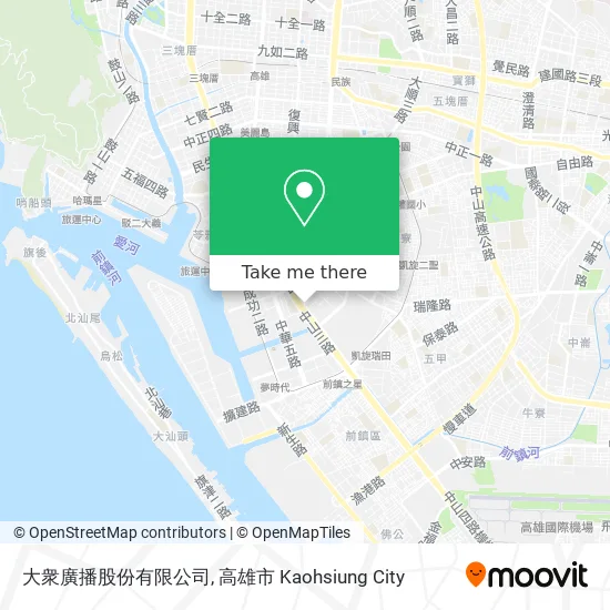大衆廣播股份有限公司 map