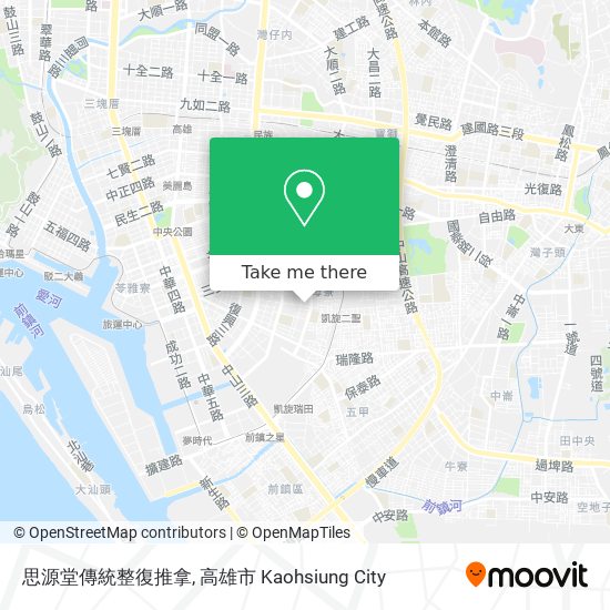 思源堂傳統整復推拿 map