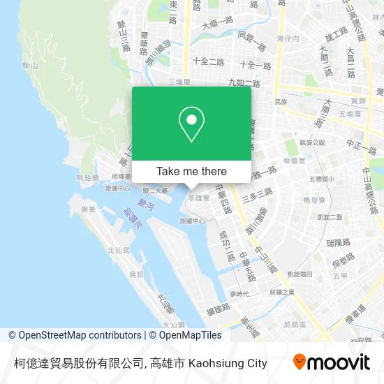 柯億達貿易股份有限公司 map