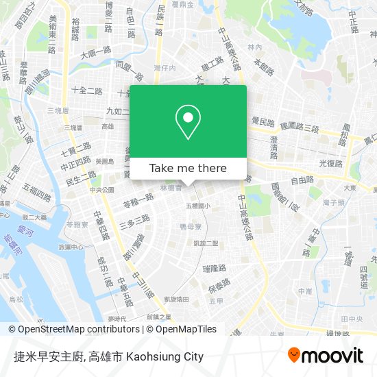 捷米早安主廚 map