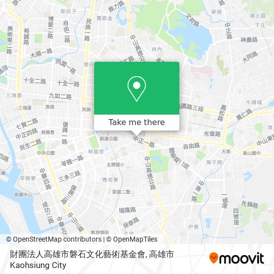 財團法人高雄市磐石文化藝術基金會地圖