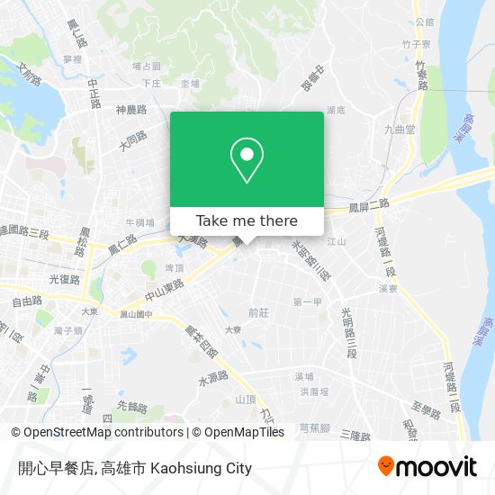 開心早餐店 map