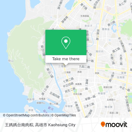 王媽媽台南肉粽 map