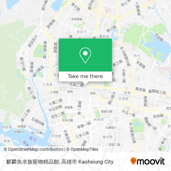麒麟魚水族寵物精品館地圖