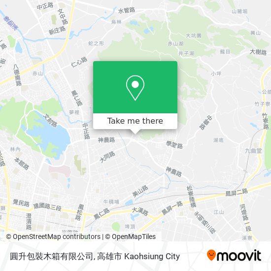 圓升包裝木箱有限公司 map