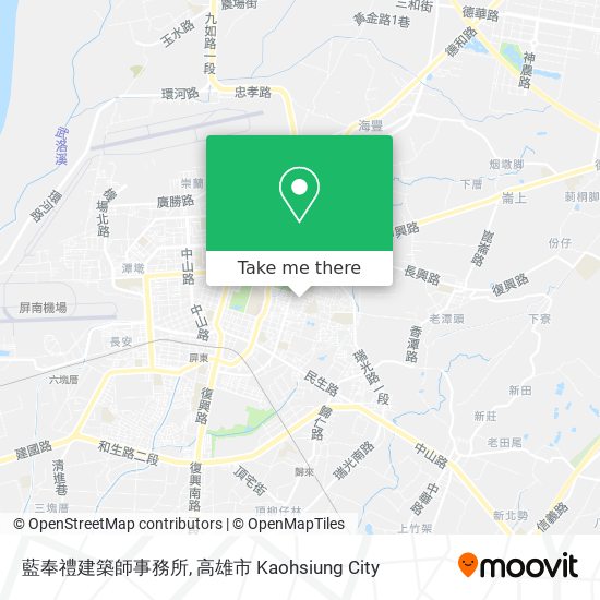 藍奉禮建築師事務所 map