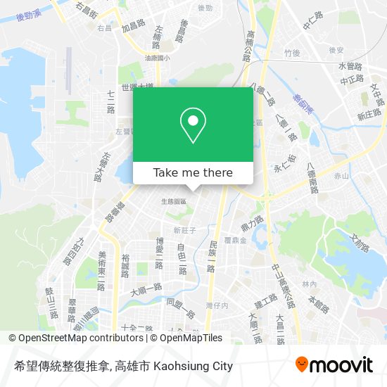 希望傳統整復推拿 map
