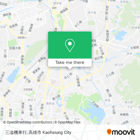 三溢機車行 map