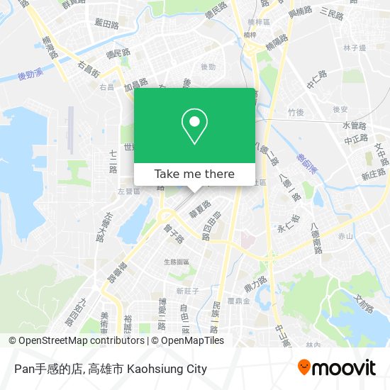 Pan手感的店 map