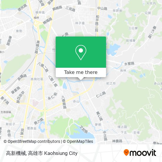 高新機械 map