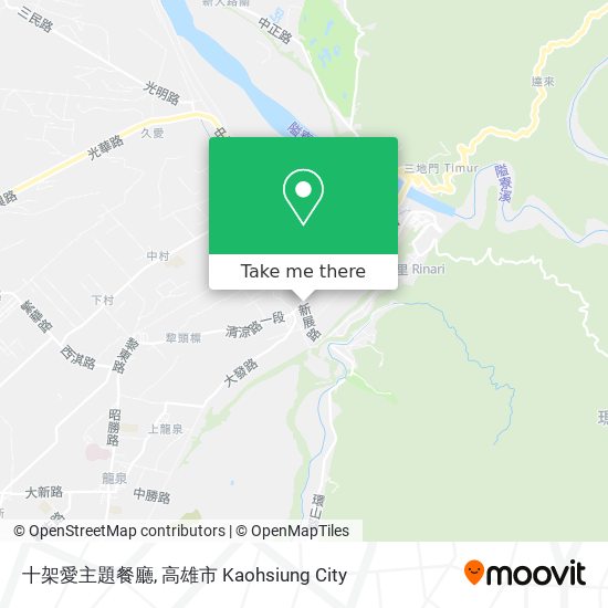 十架愛主題餐廳 map
