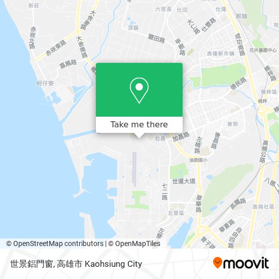 世景鋁門窗 map