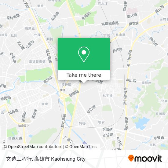 玄造工程行 map