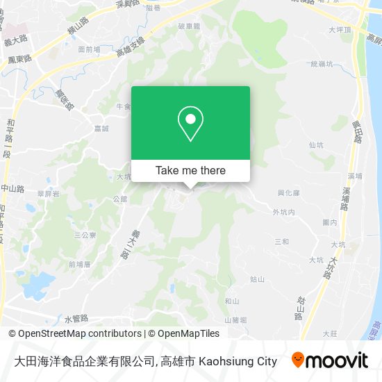 大田海洋食品企業有限公司 map