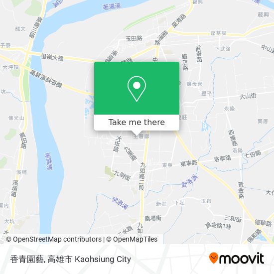 香青園藝 map