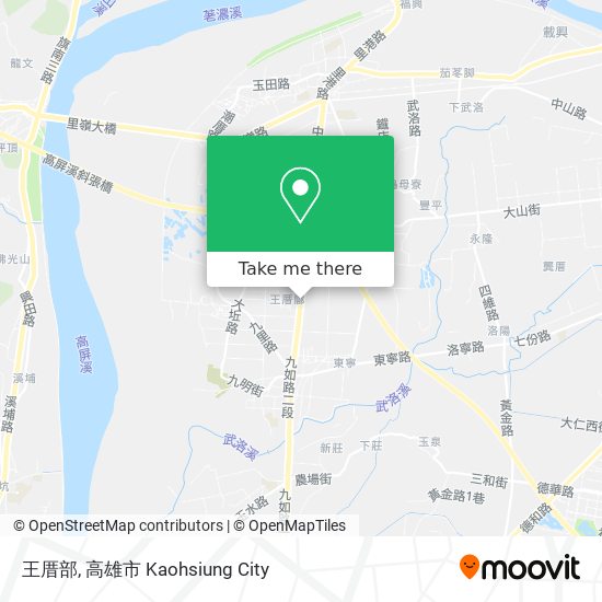 王厝部 map