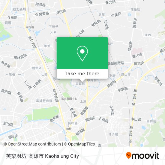 芙樂廚坊地圖