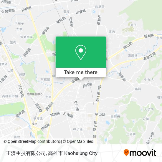 王濟生技有限公司地圖