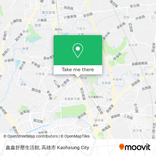 鑫鑫舒壓生活館 map