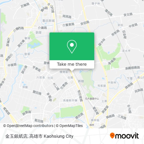 金玉銀紙店 map