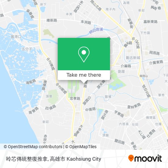 呤芯傳統整復推拿 map