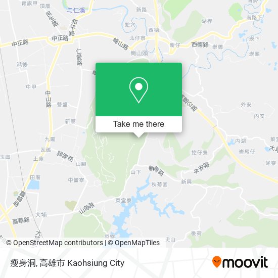 瘦身洞 map