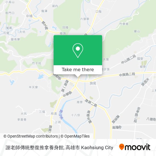 謝老師傳統整復推拿養身館 map