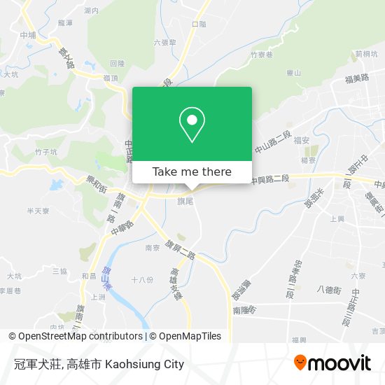 冠軍犬莊 map