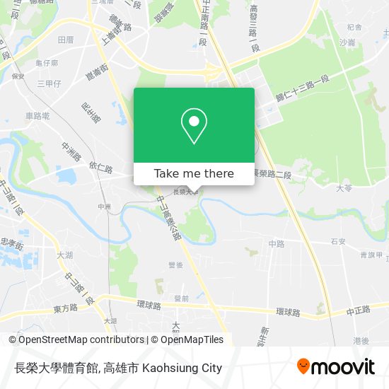 長榮大學體育館 map