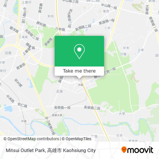 Mitsui Outlet Park map