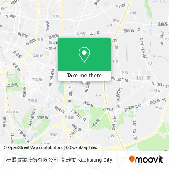 松盟實業股份有限公司 map