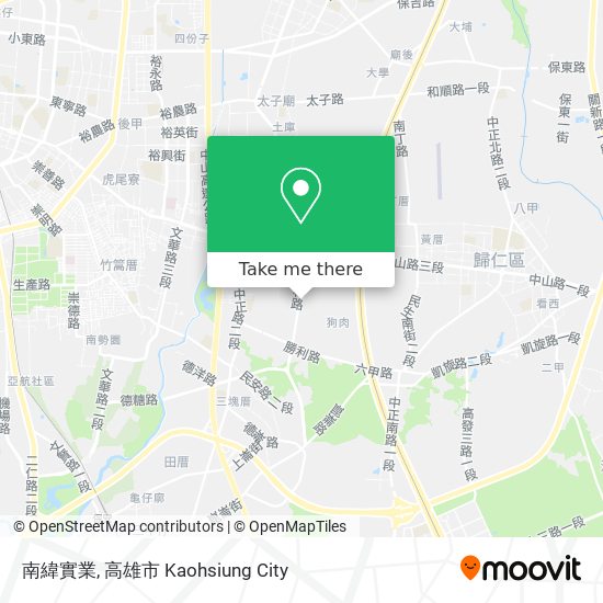 南緯實業地圖